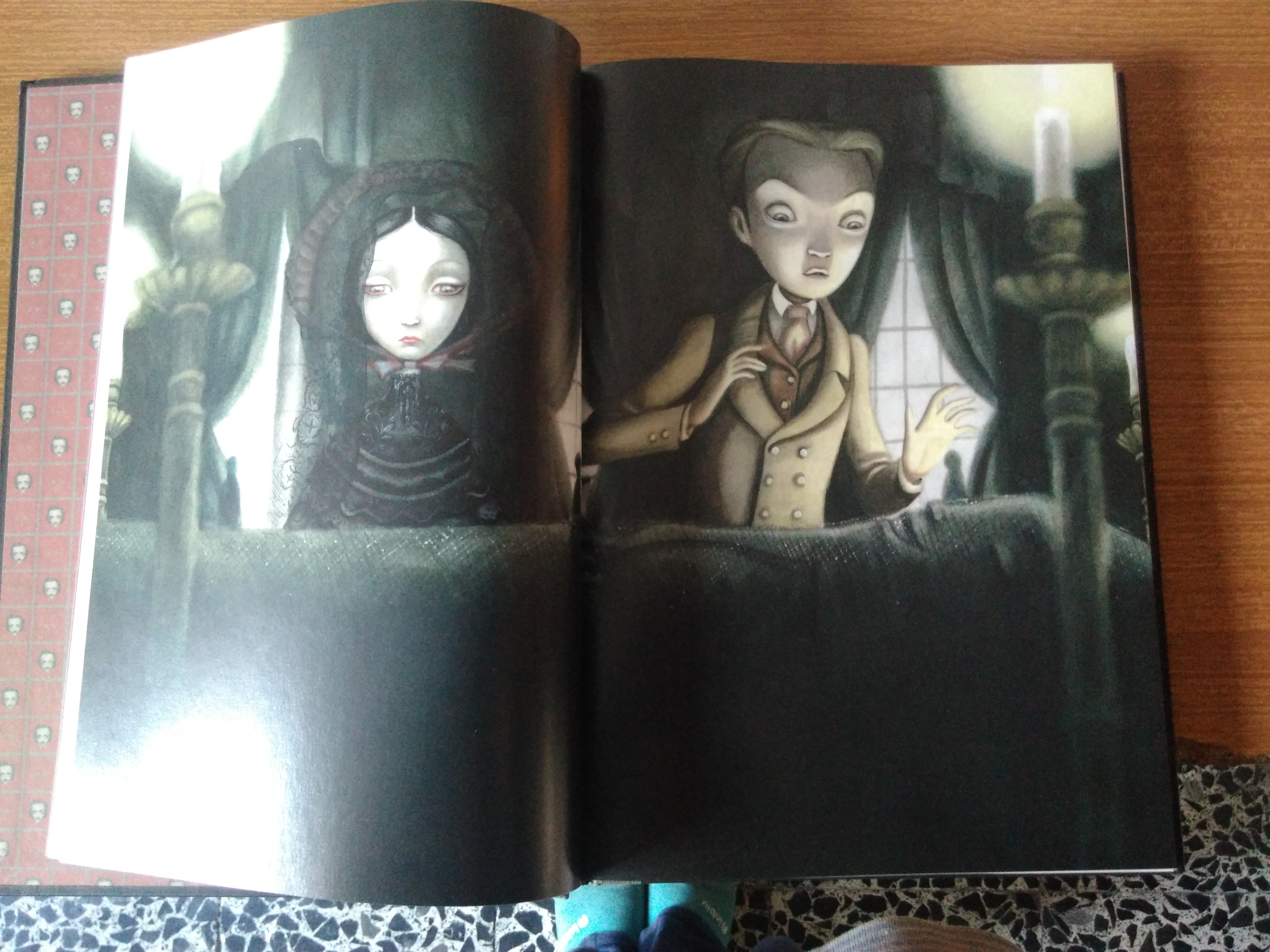 Tales of the macabre by Edgar Allan Poe & Benjamin Lacombe